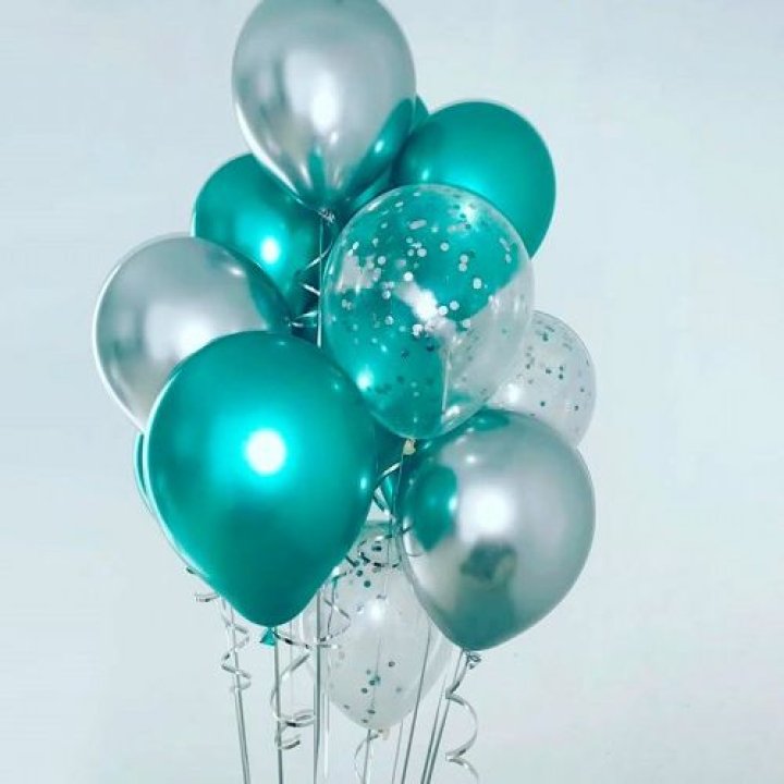 Фонтан шаров "Изумрудный" в Кургане