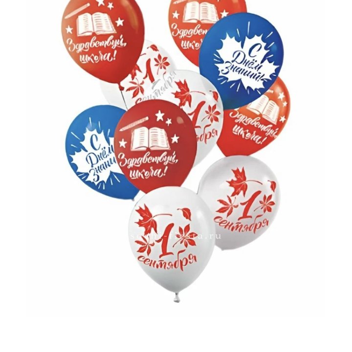 Воздушный шар на день знаний в Кургане