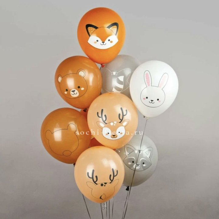 Воздушный шар "Животные" в Кургане