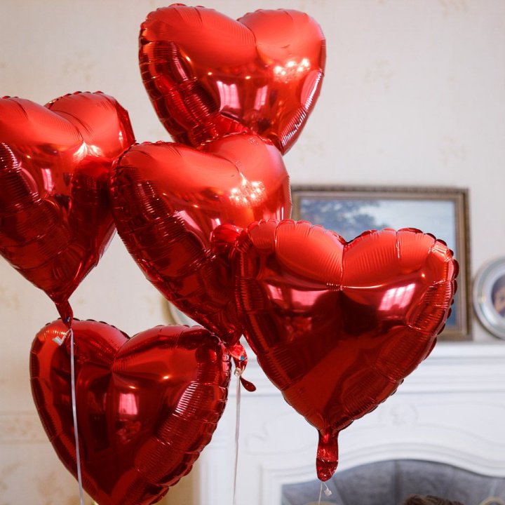 Фольгированный шар "Сердце" в Кургане