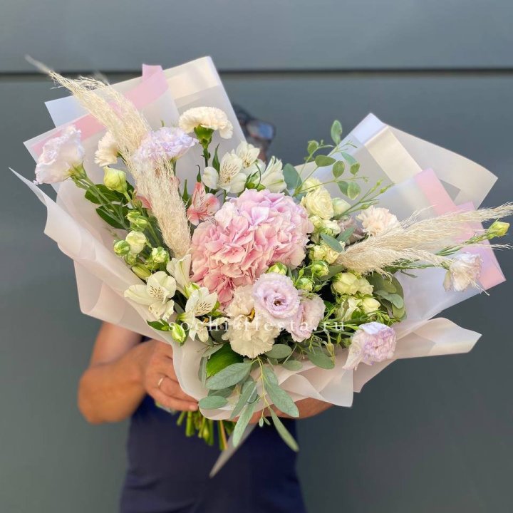 Гортензия "Пинк флоид" в Кургане