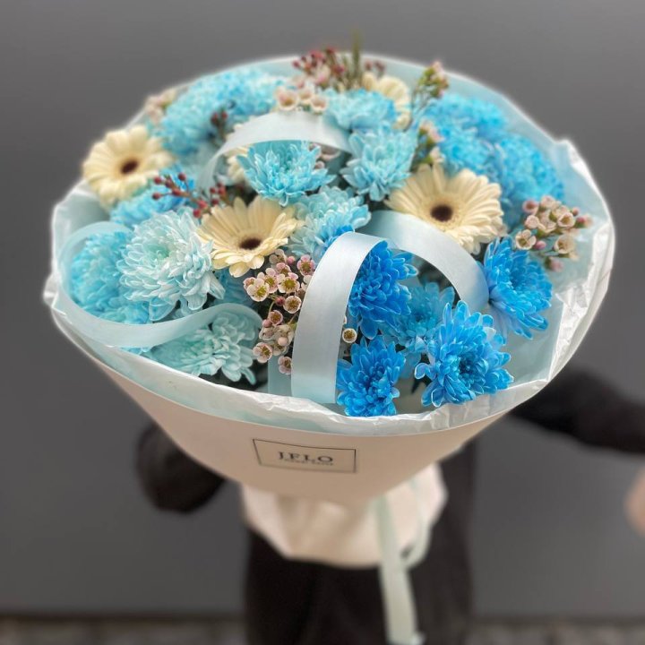 Букет "Голубые дали" в Кургане