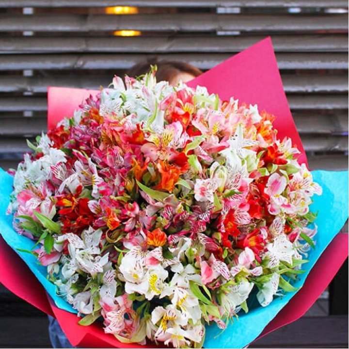 101 альстромерия в Кургане