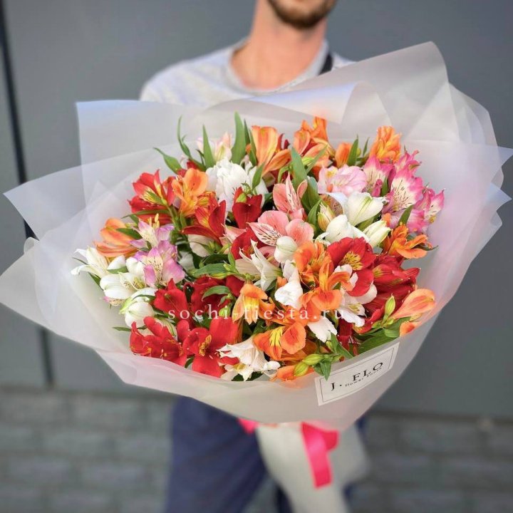 Микс альстромерий №5 в Кургане