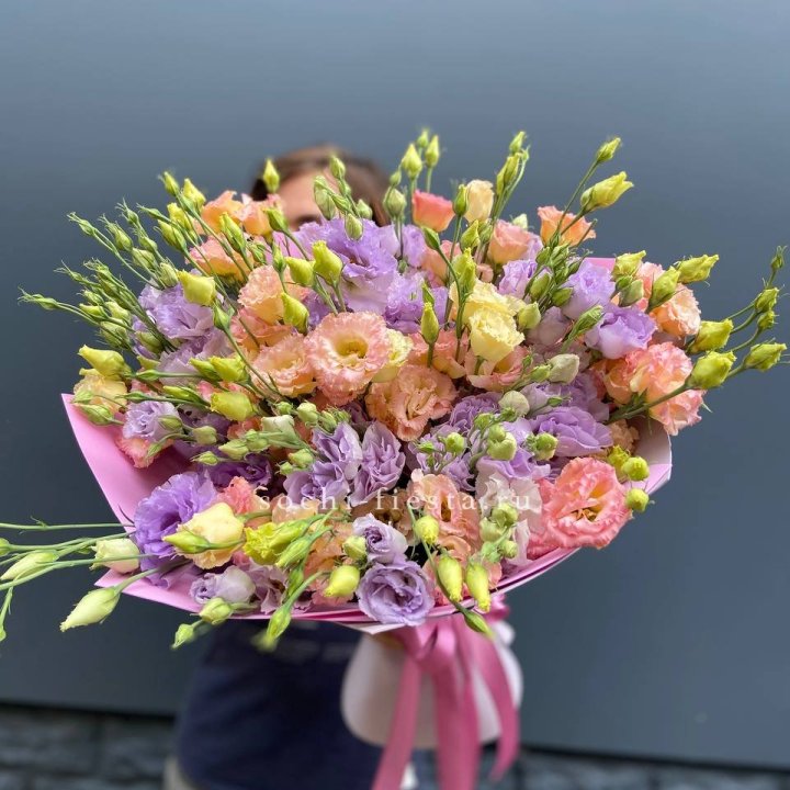 Букет эустом №2  в Кургане