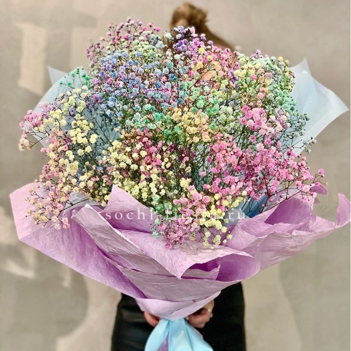 Радужные гипсофилы №2 в Кургане