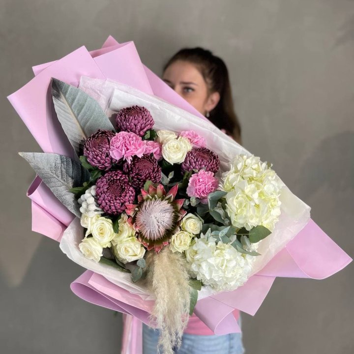 Дизайнерский букет №17 в Кургане