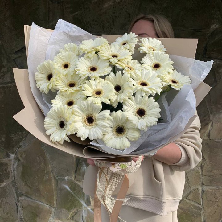 Букет голландских гербер "Шейн"" в Кургане