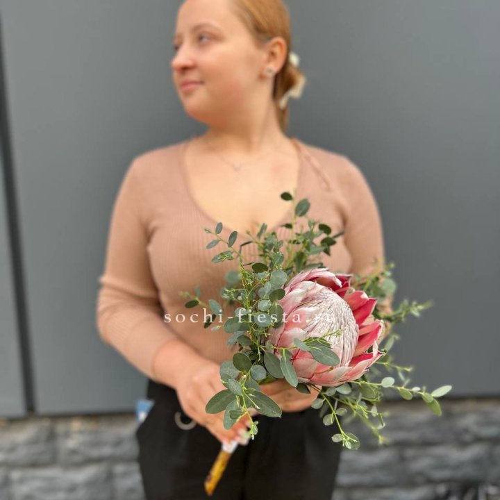 Свадебный букет "Протея" в Кургане