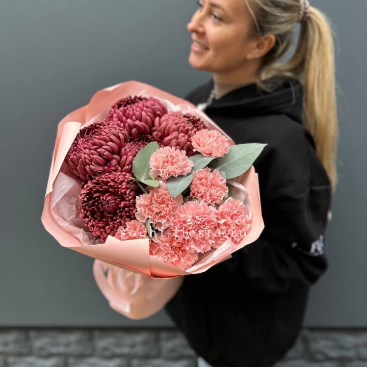 Дуо диантусы и бигуди в Кургане