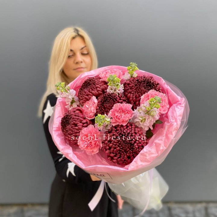 Букет "Сияющая любовь" в Кургане