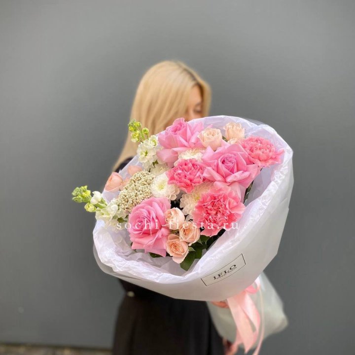 Букет "Нежный поцелуй" в Кургане