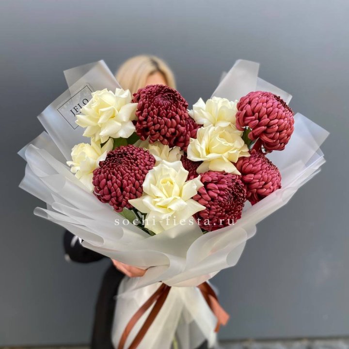 Дуо бигуди и розы в Кургане