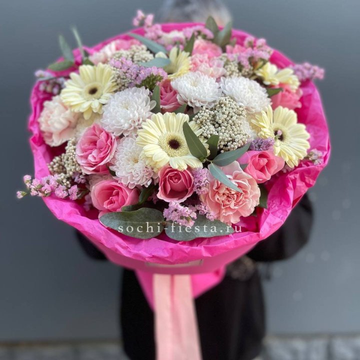 Букет "Нежное послание" в Кургане