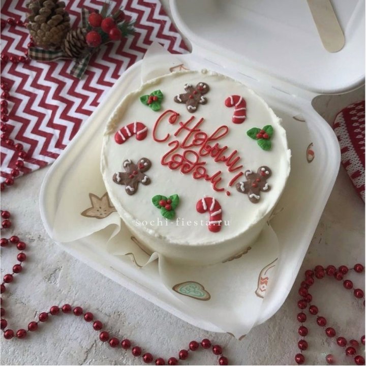 Бенто-торт "С Новым Годом!" в Кургане