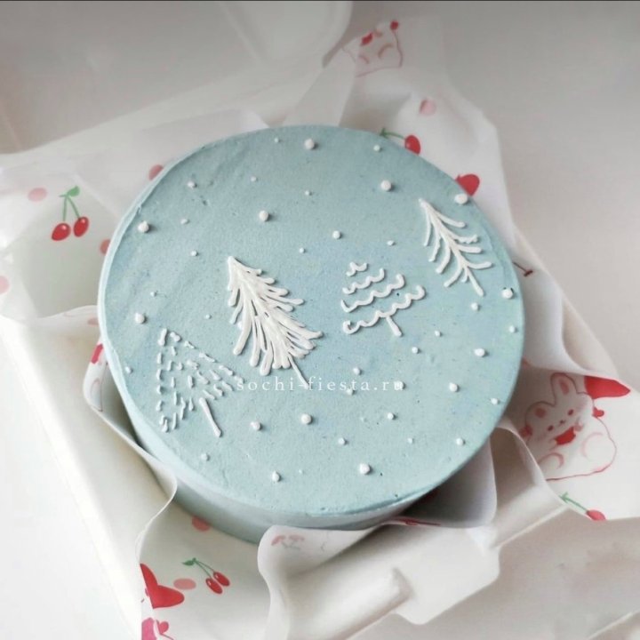 Бенто-торт "Елки" в Кургане