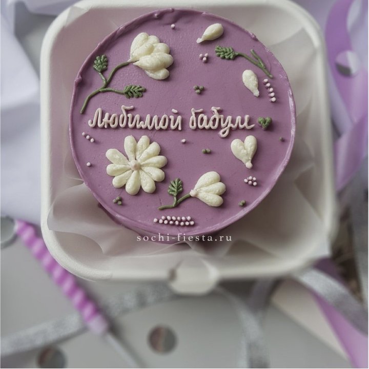 Бенто-торт "Любимой бабуле" в Кургане