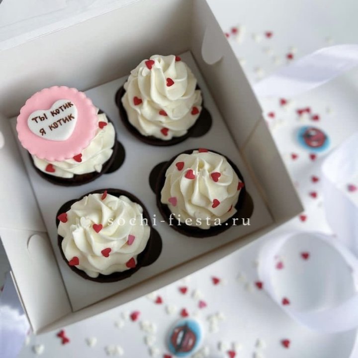 Набор капкейков "Для тебя" в Кургане