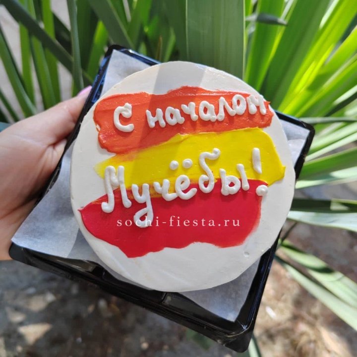 Бенто-торт "С началом учёбы"" в Кургане