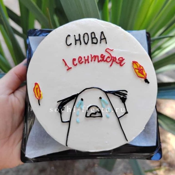 Бенто-торт "Не опять, а снова..." в Кургане