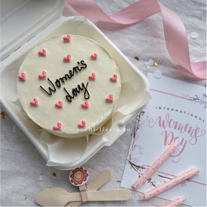 Бенто-торт "Дорогим женщинам"  в Кургане