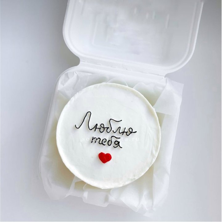 Бенто-торт "Люблю Тебя"  в Кургане