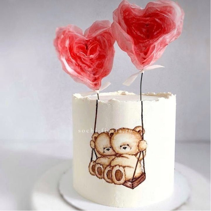 Торт "Love YOU" в Кургане