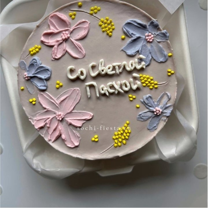 Бенто-торт "Светлой Пасхи" 3 в Кургане