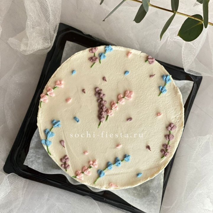 Бенто-торт "Лаванда" в Кургане