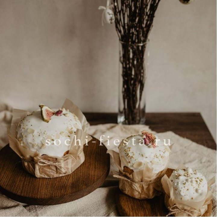 Кулич мини с изюмом в Кургане