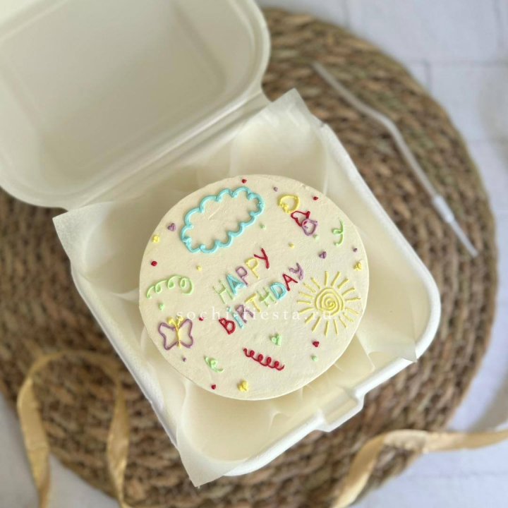 Бенто-торт "С днем рождения!"  в Кургане