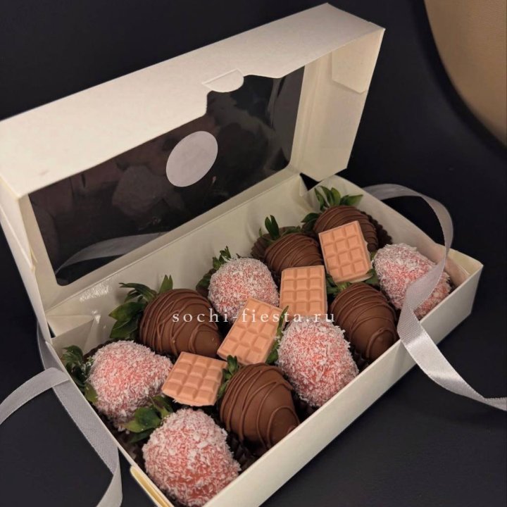 Клубника в шоколаде 10 ягод №2 в Кургане