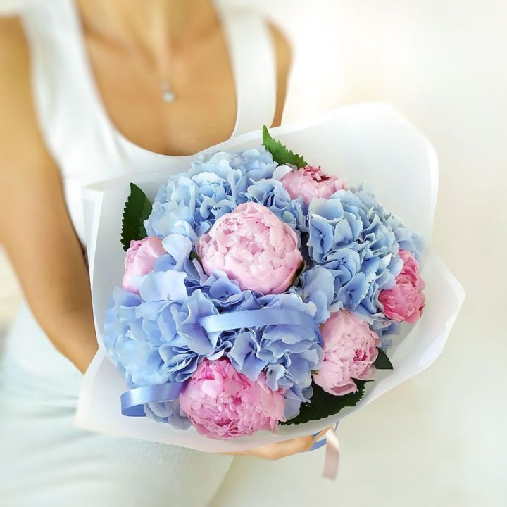 Гортензия и Пионы в Кургане