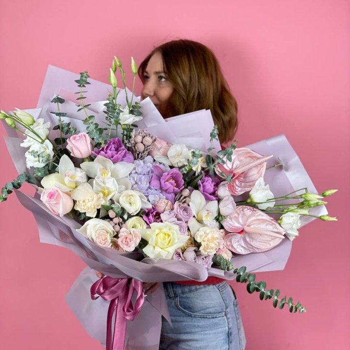 Дизайнерский букет "Вероника" в Кургане