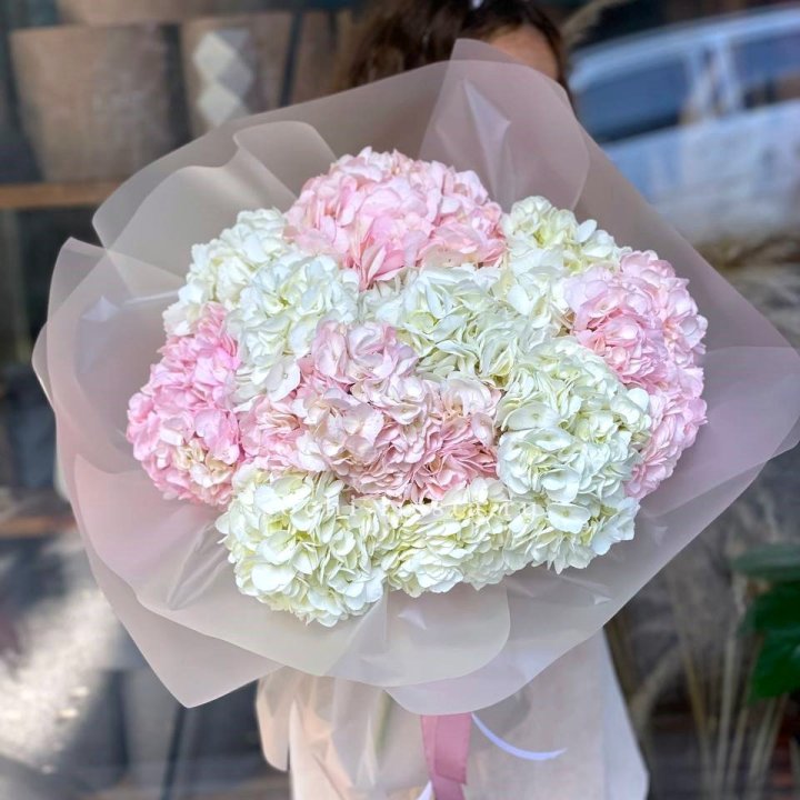 Букет гортензий № 3 в Кургане