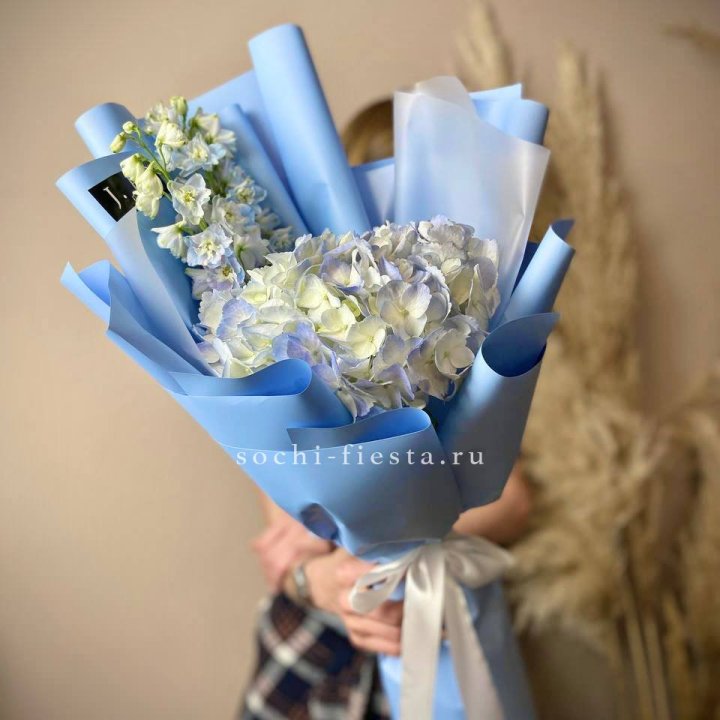 Гортензия "Блю скай" в Кургане