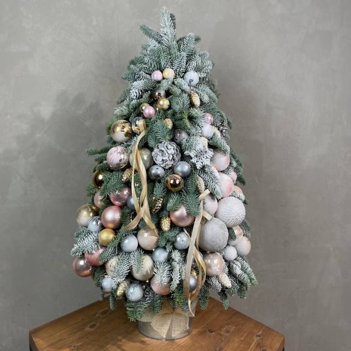 Новогодняя ёлка из веток датского нобилиса в Кургане