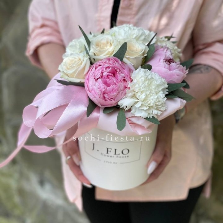 Цветочный бокс мини №2 в Кургане