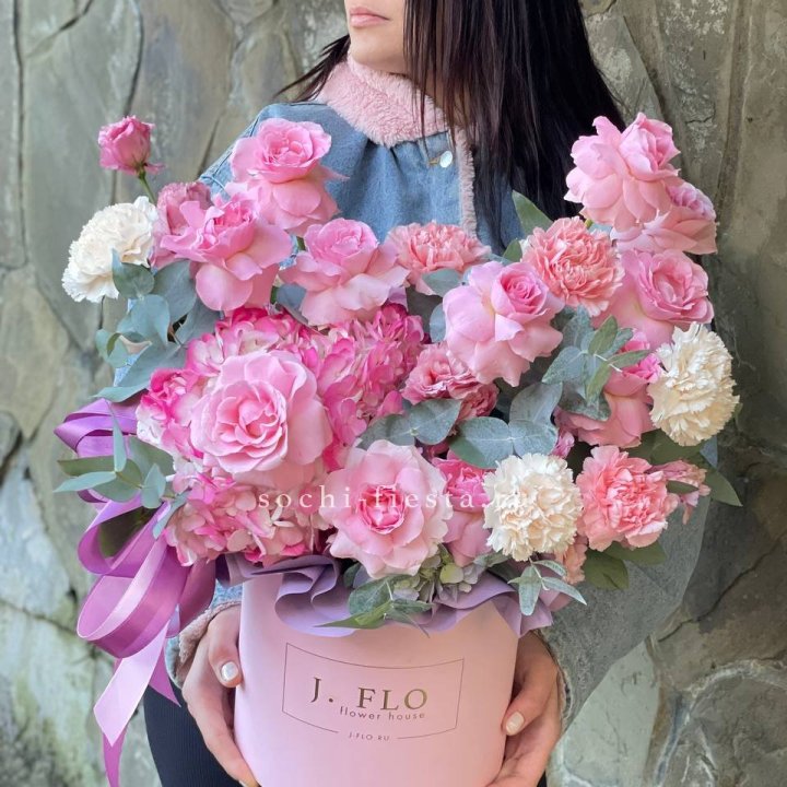 Цветочный бокс "Эсмиральда" в Кургане