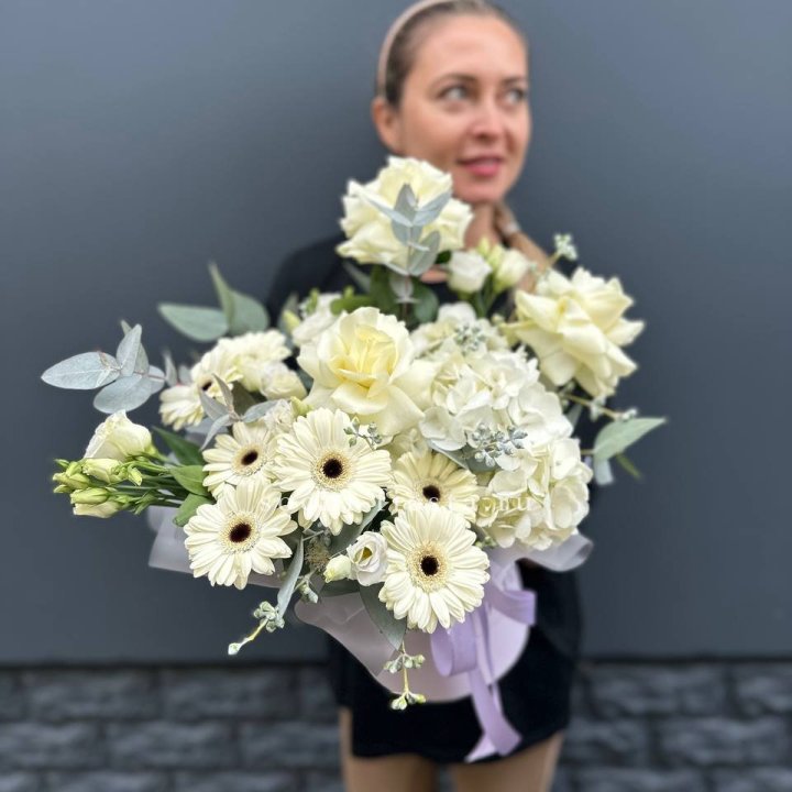 Цветочный бокс "Лавандовый сон" в Кургане