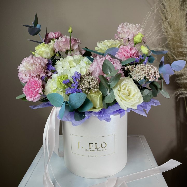 Цветочная коробка "Ода" в Кургане