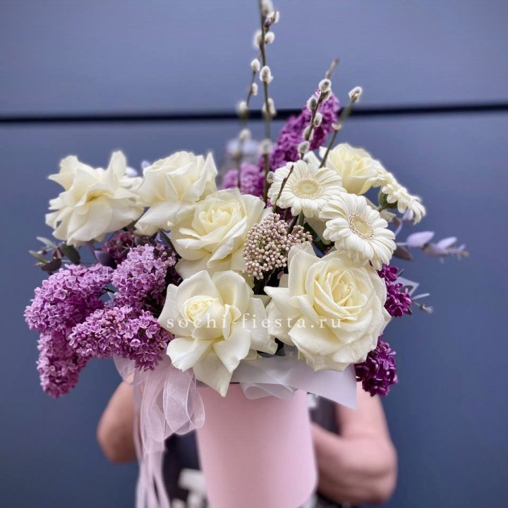 Цветочный бокс "Светлое Воскресенье" в Кургане