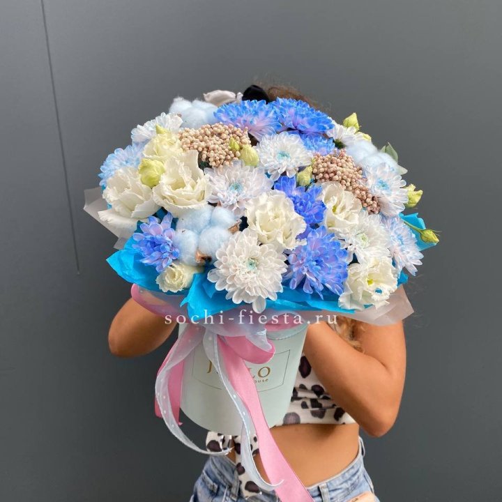 Коробка цветов  " Облако" в Кургане