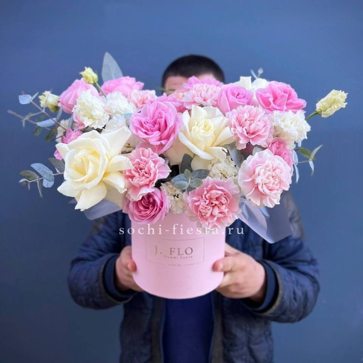 Цветочный бокс "Памела" в Кургане