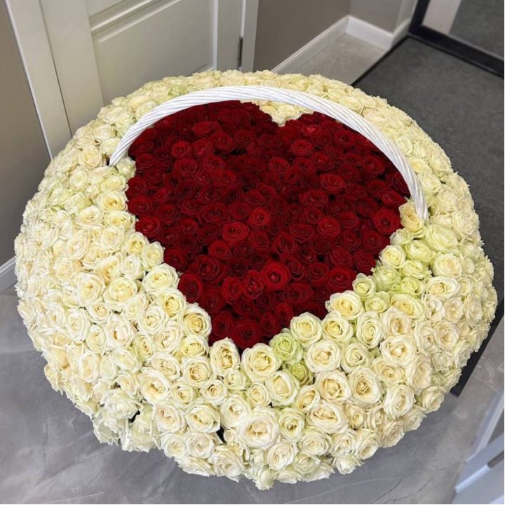 501 роза сердце в Кургане