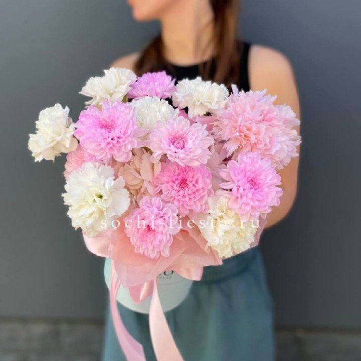 Коробка с цветами "Фиона" в Кургане