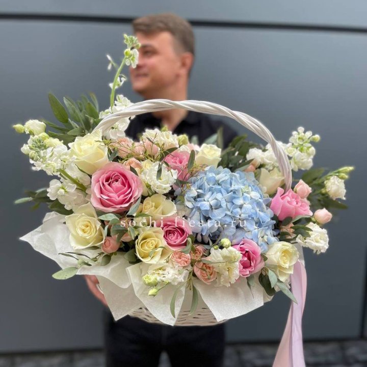 Авторская корзина "Аполинария" в Кургане