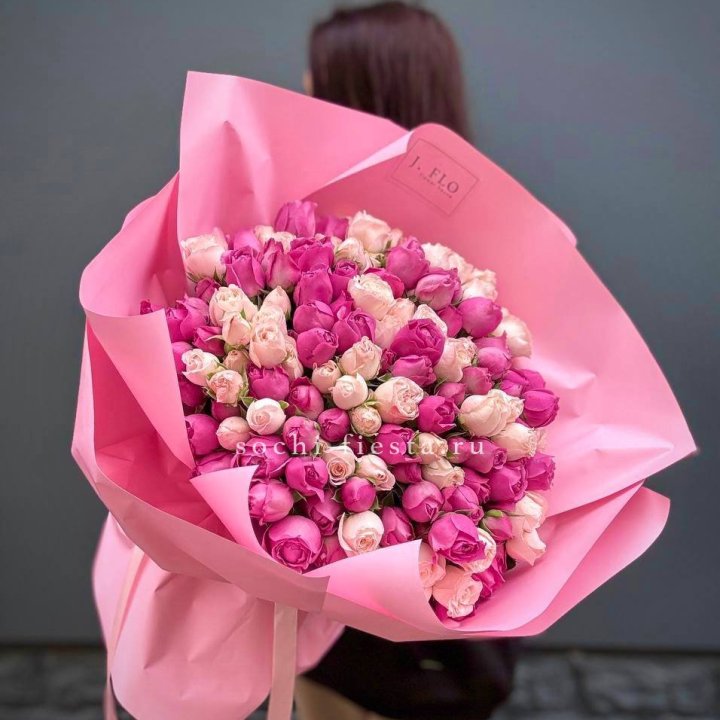 51 кустовая роза  в Кургане