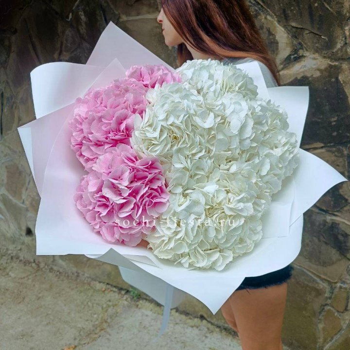 Букет гортензий №2 в Кургане