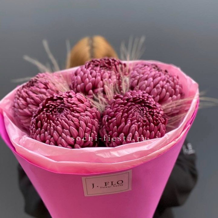 Хризантемы  Бигуди с стифой в Кургане